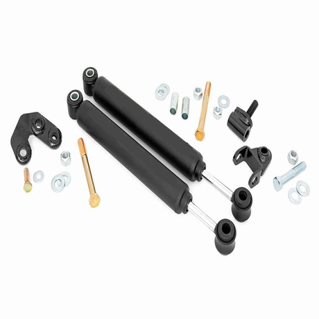Dual Steering Stabilizer Kit Cherokee XJ Wrangler TJ 84-06