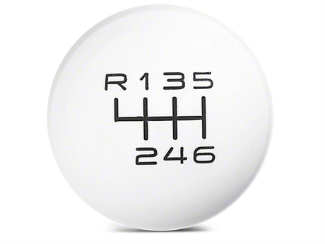 Billet Retro Style 6-Speed Shift Knob 15-23 Mustang GT EcoBoost V6 