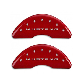 Red Caliper Covers 15-23 Mustang GT 