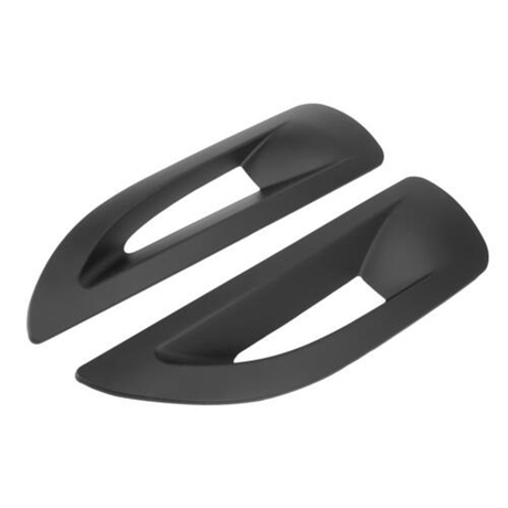 Hood Side Air Vent Cover Bezels Trim ABS fit Jeep Wrangler