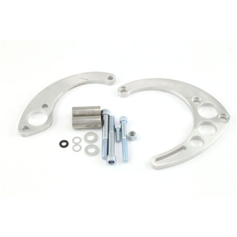 Chevy Mid Mount Aluminum Alternator Bracket Long Pump BBC 454