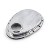 Polished Aluminum Small Block Chevy Timing Chain Cover Kit SBC 350 400