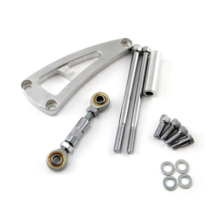 Chevy BBC 454 Long Water Pump High Mount Aluminum Alternator Bracket 